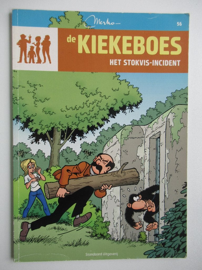 kiekeboes...nr.56...het sokvis-incident, Boeken, Ophalen of Verzenden, Zo goed als nieuw