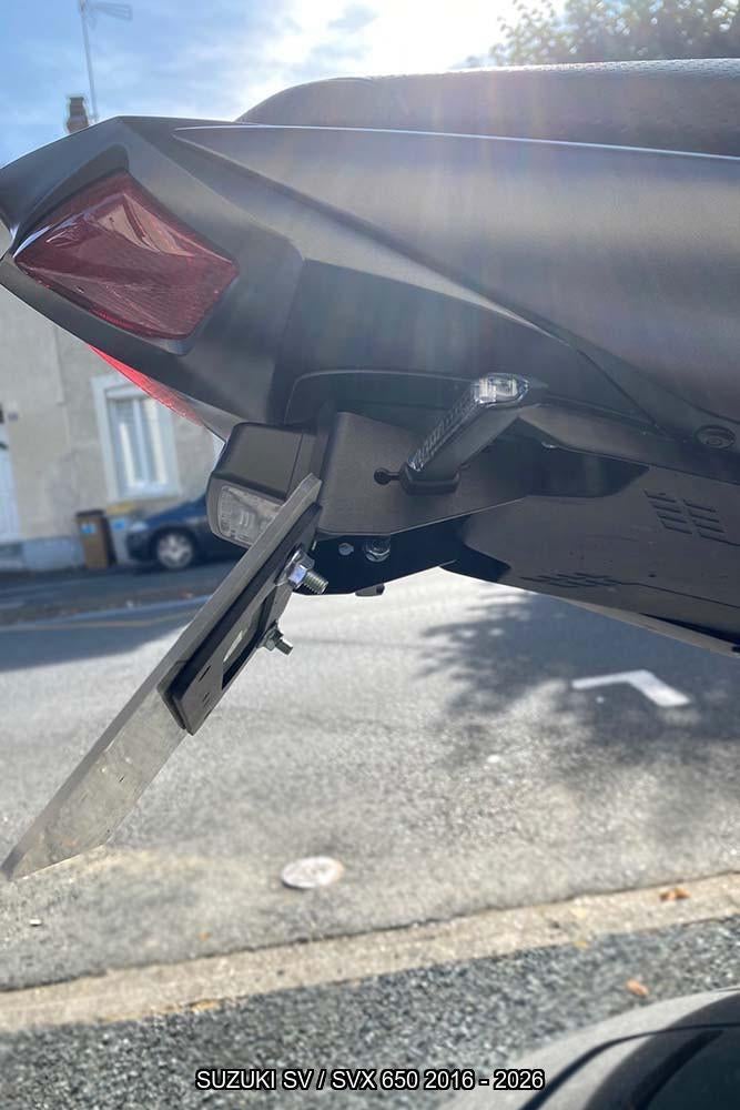 Support de plaque Court AVDB SUZUKI SV / SVX 650 2016 - 2026, Enlèvement ou Envoi, Neuf