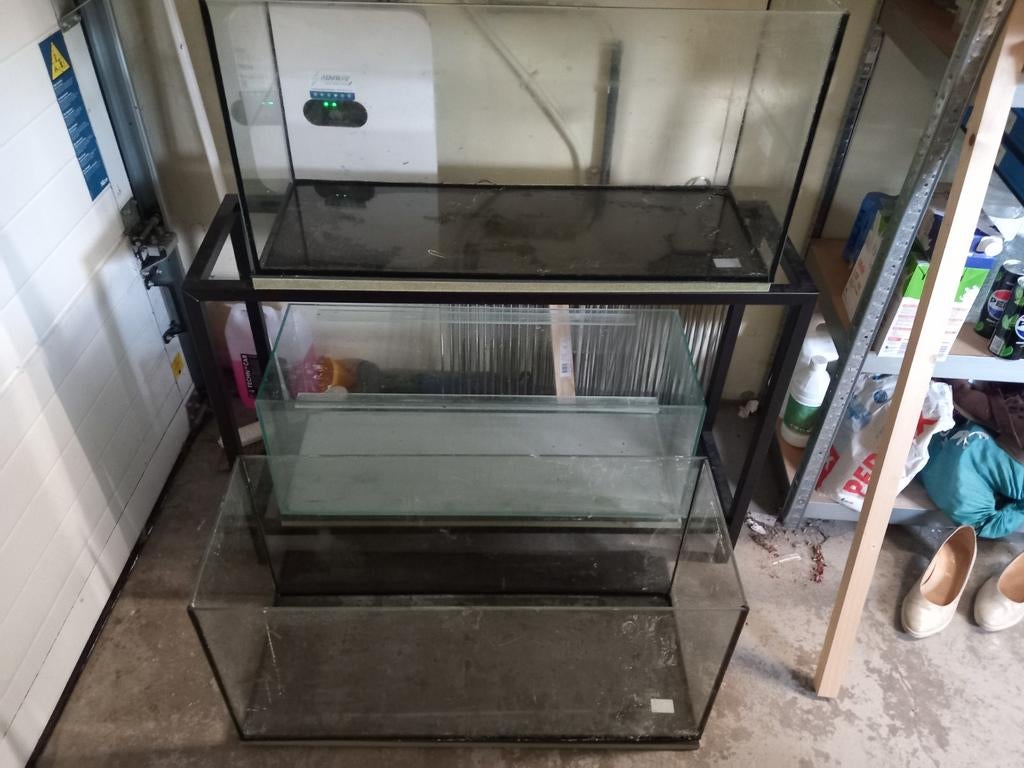 Aquarium et meuble, Enlèvement