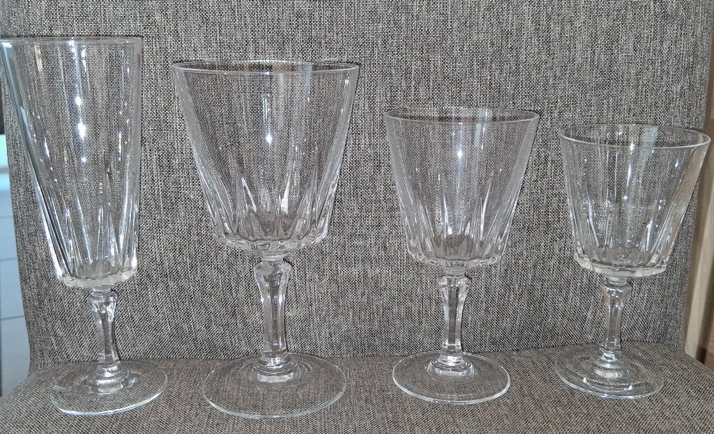 KRISTALLEN glasservies 12+1 Cristal d'Arques Versailles, Ophalen