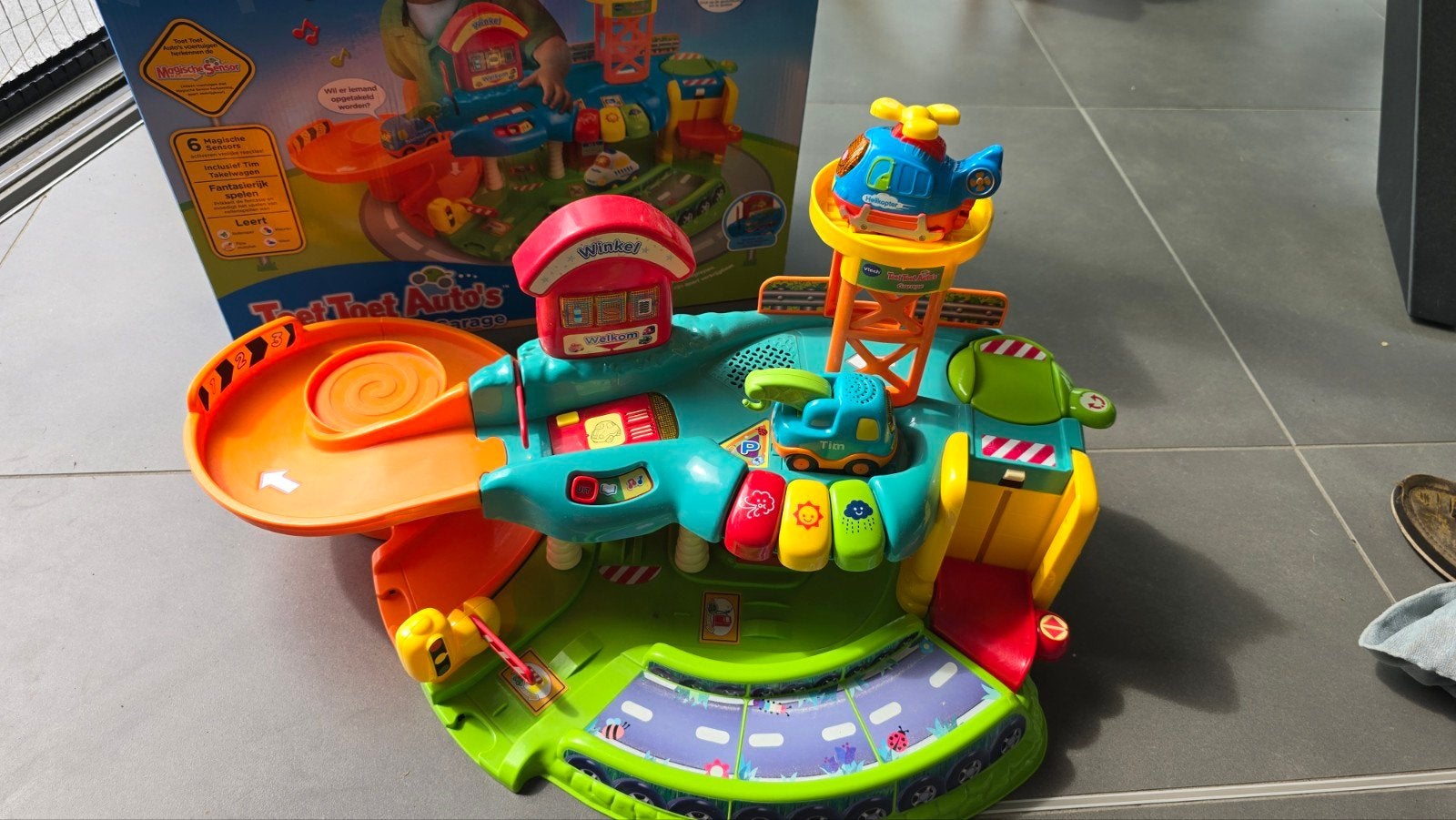Vtech toet toet auto's garage, Kinderen en Baby's, Speelgoed | Vtech, Ophalen