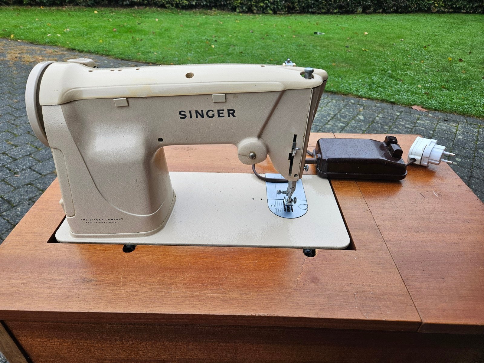 vintage naaimachine Singer 317, Antiek en Kunst, Ophalen