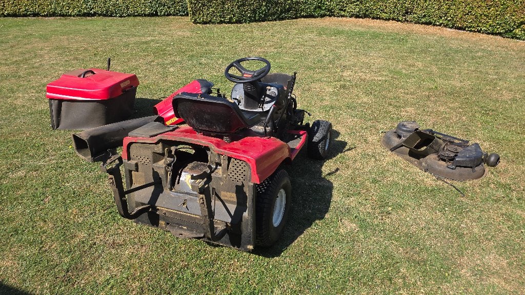 zitmaaier, Tuin en Terras, Zitmaaiers, Ophalen, Gebruikt, 90 tot 120 cm