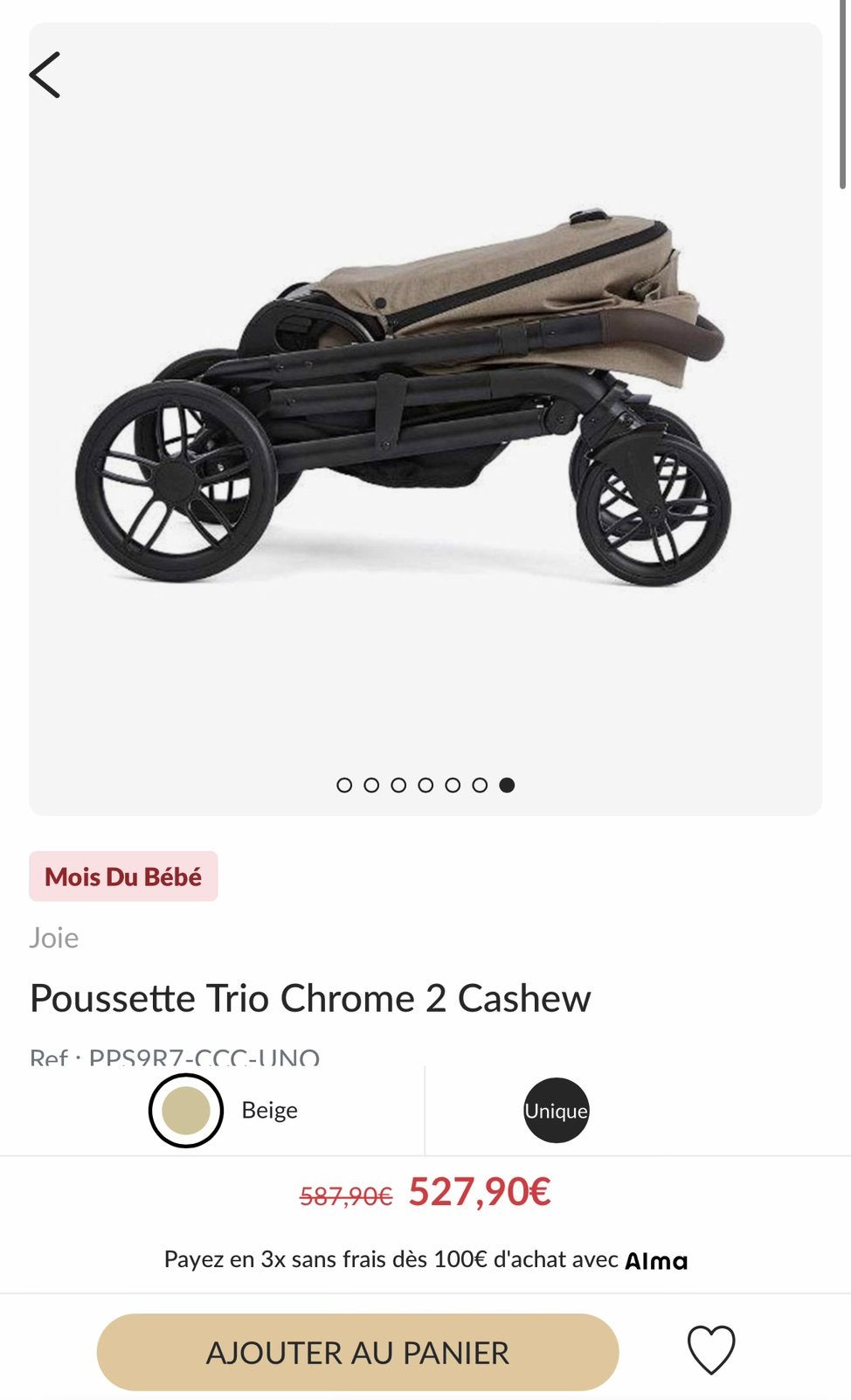 Pousette neuve, Enlèvement, Neuf, Poussette