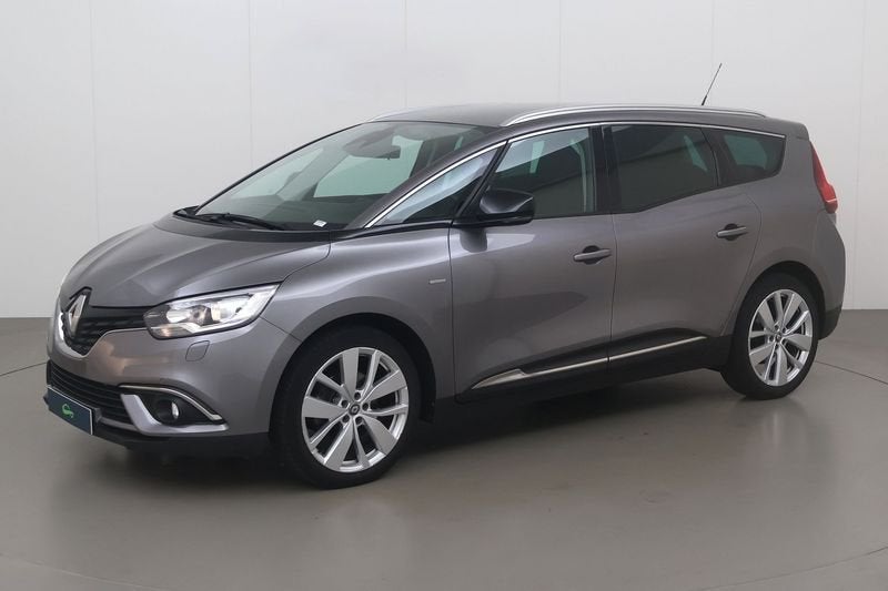 Renault Grand Scenic limited deluxe TCE 140 7PL, Autos, Renault, Argent ou Gris, Achat, Euro 6, Entreprise