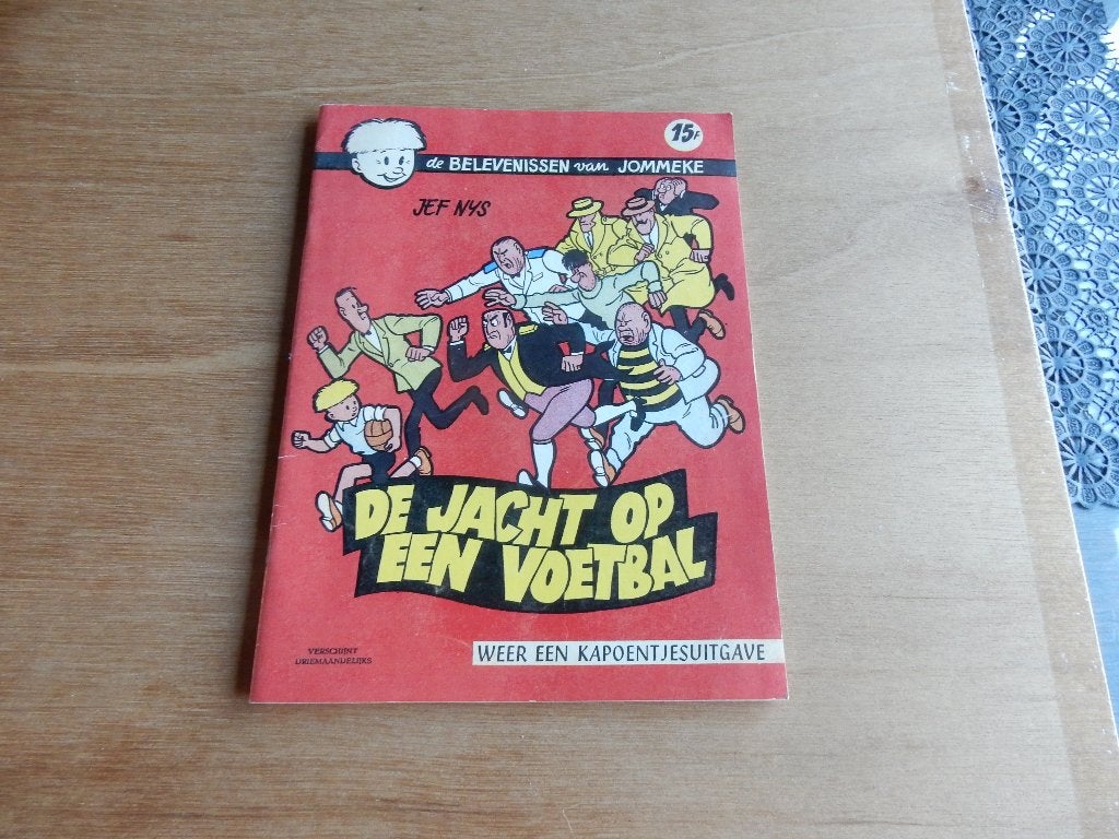 nr.8 - Jommeke: jacht op de voetbal - nr.2, Boeken, Eén stripboek, Ophalen of Verzenden, Zo goed als nieuw