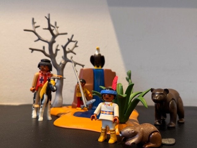 Playmobil 5252 Indiaantjes met dieren, Kinderen en Baby's, Ophalen of Verzenden