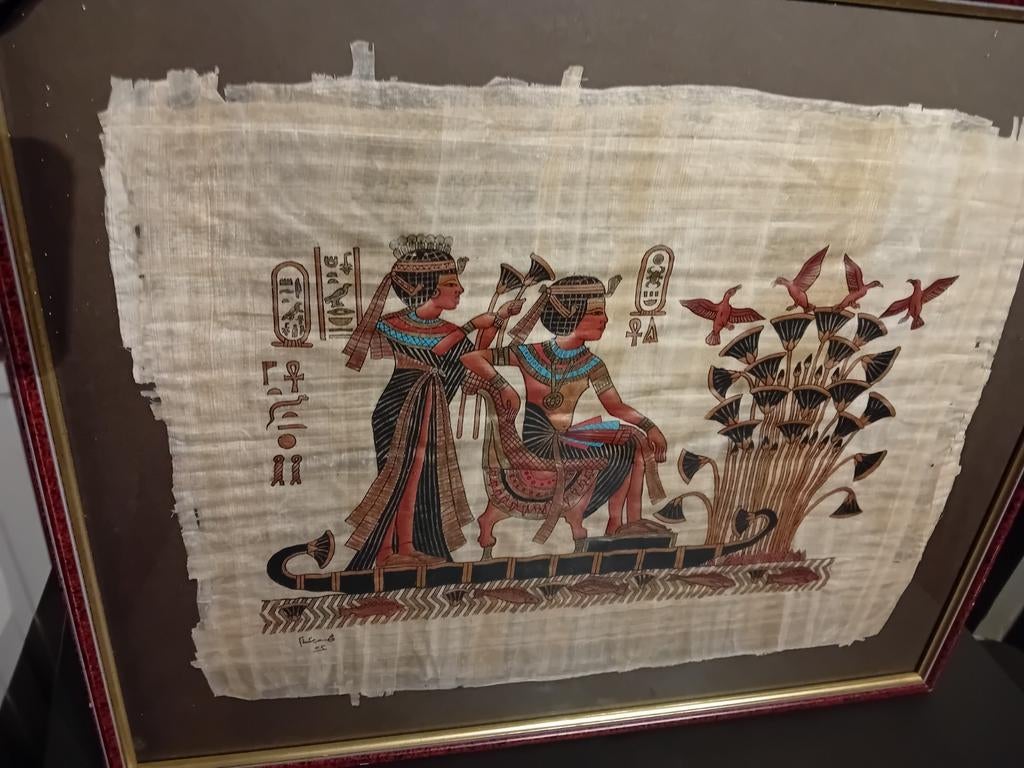 Egyptische papyrus, Antiek en Kunst, Ophalen