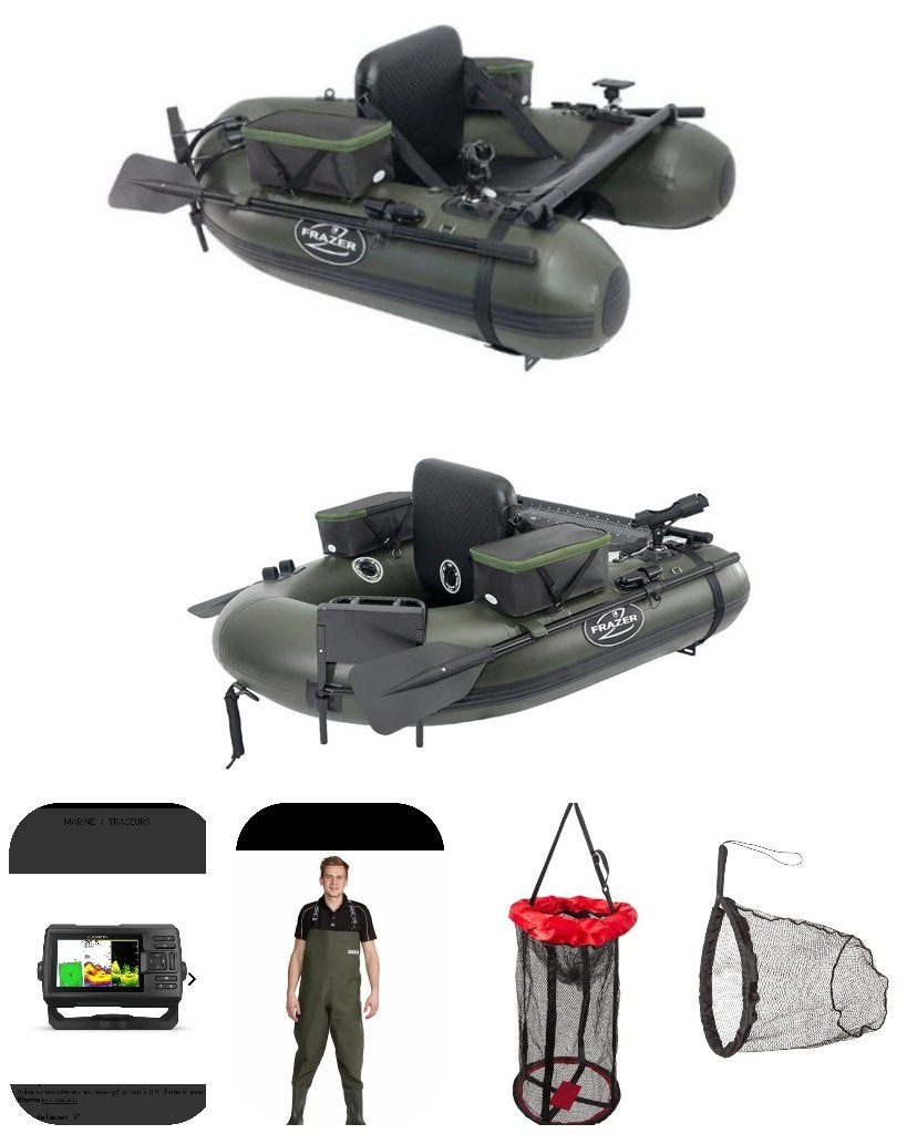 Float tube, Enlèvement, Neuf, Canne à pêche complète
