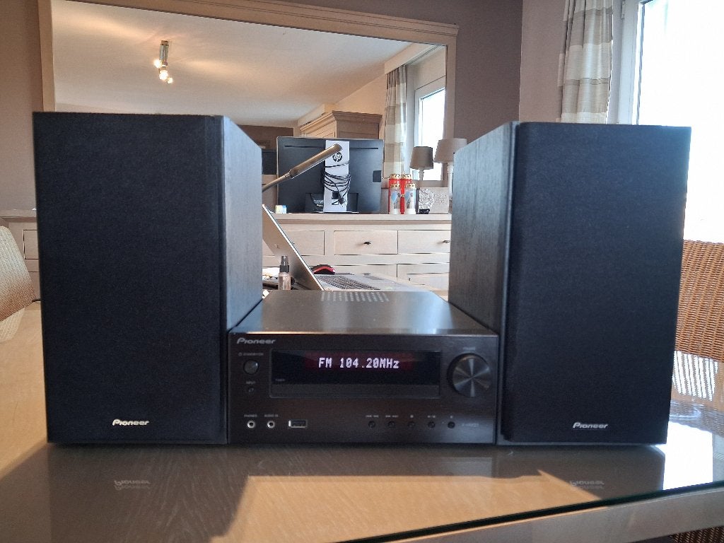 ✅ Pioneer Micro keten X-HM21 MET Bluetooth, Microset, Cd-speler, Ophalen of Verzenden, Zo goed als nieuw