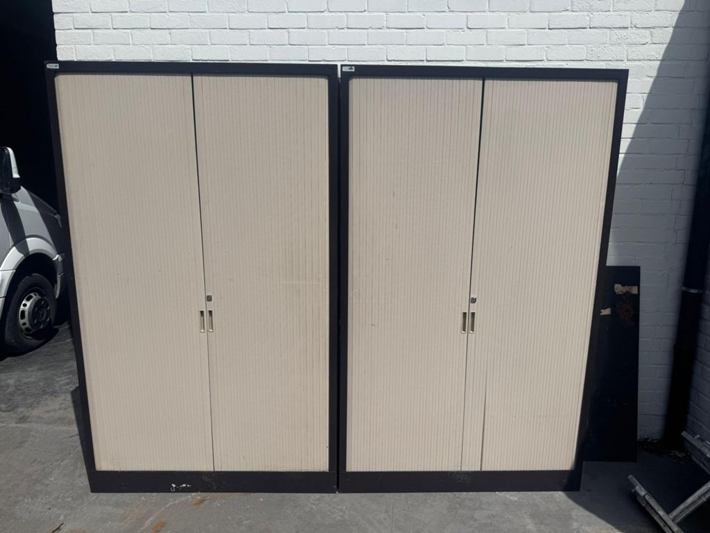 2 armoires métalliques, 100 à 150 cm, Métal, 150 à 200 cm, Enlèvement