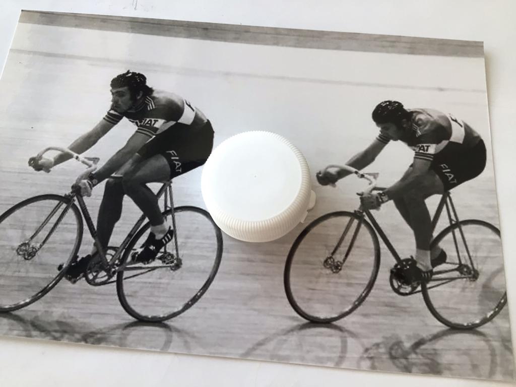 Wielerfoto 1977 team fiat eddy merckx patrick sercu, Verzenden, Zo goed als nieuw