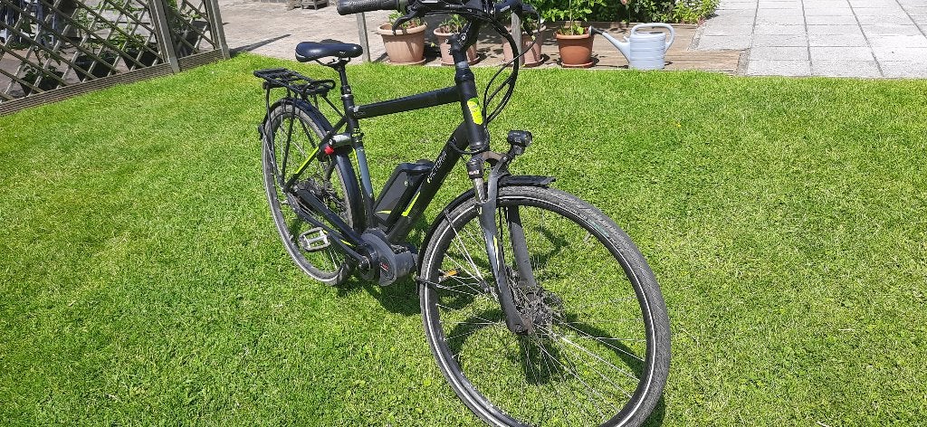 Electric fiets Victoria, 51 tot 55 cm, Ophalen, Gebruikt, 50 km per accu of meer