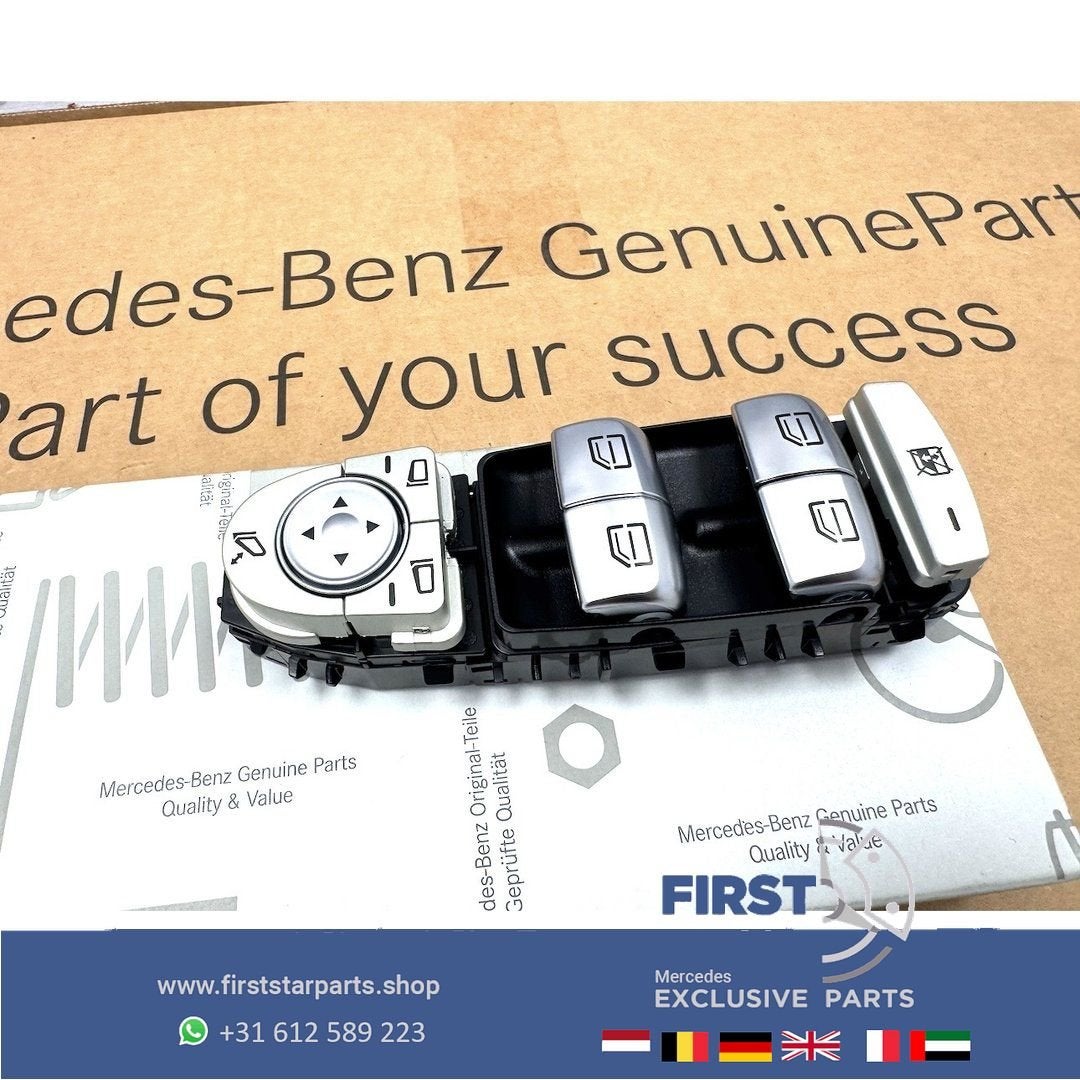 W205 W213 RAAM BEDIENING SCHAKELAAR Mercedes C + E Klasse 20
