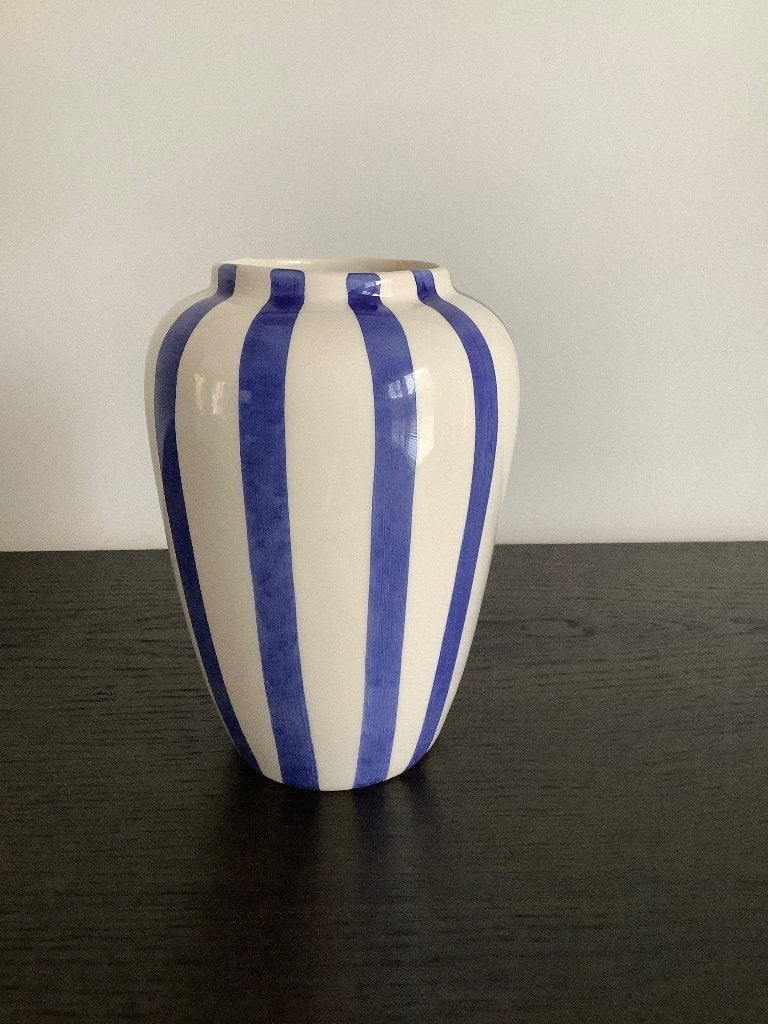 Val pottery Foolish Funky vaas Large, Antiek en Kunst, Vaas, Gemerkt, Ophalen of Verzenden, Steen/keramiek