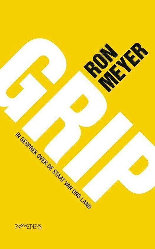 Te Koop Boek GRIP Ron Meyer, Boeken, Essays, Columns en Interviews, Zo goed als nieuw, Eén auteur, Ophalen of Verzenden