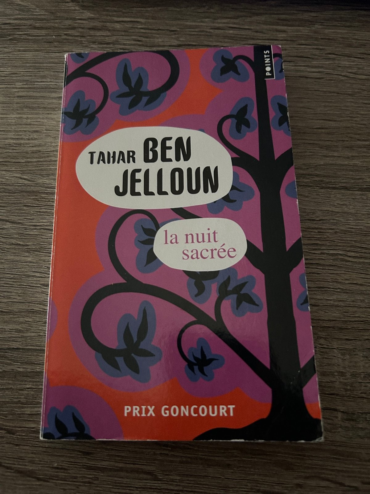 TAHAR BEN JELLOUN - LA NUIT SACREE, Boeken, Studieboeken en Cursussen, Ophalen of Verzenden, Gelezen, TAHAR BEN JELLOUN