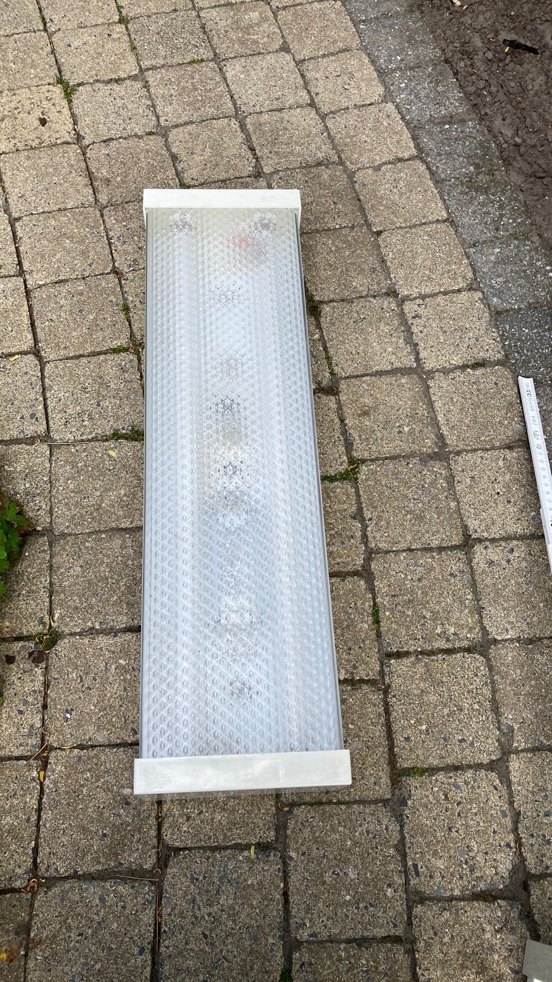 Verlichtings armatuur met TL lampen, Bricolage & Construction, Éclairage de chantier, Enlèvement, Comme neuf, Moins de 50 watts