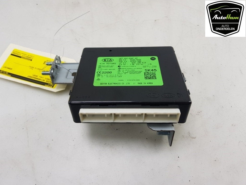 MODULE VÉHICULE SANS CLÉ Kia Stonic (YB) (|95480H8450|), Kia, Info@kia.de, Utilisé, Theodor-Heuss-Allee 11
60486  Frankfurt am Main, DE