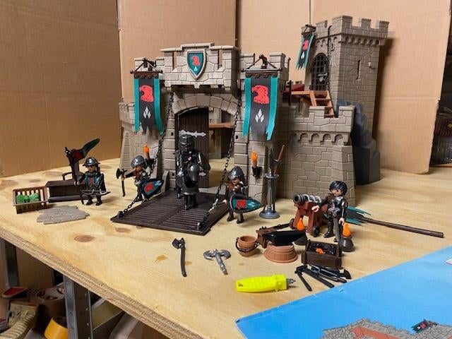 Château Playmobil 4866 en bon état, Enfants & Bébés, Enlèvement ou Envoi, Comme neuf, Ensemble complet