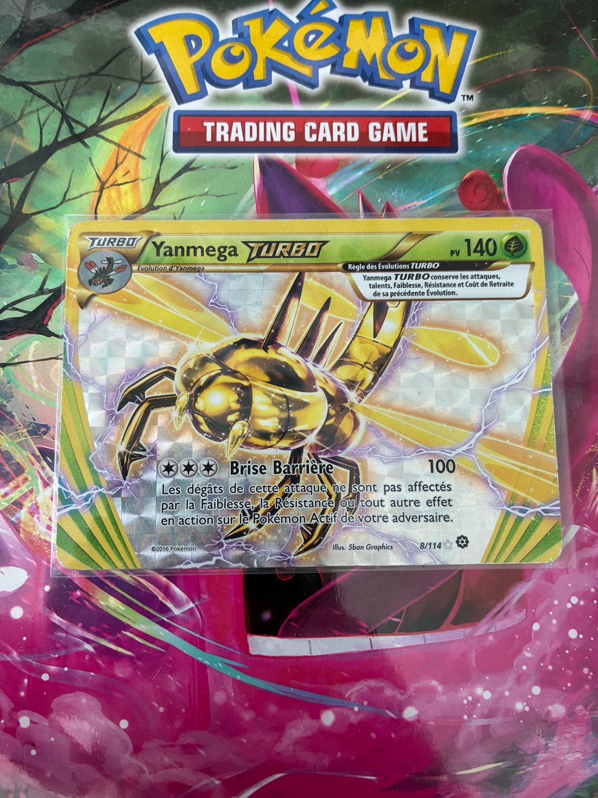 Carte Pokémon Yanmega TURBO 8/114, Enlèvement, Comme neuf