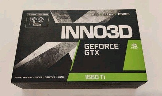 gtx 1660ti 6gb impeccable, PCI-Express 3, Enlèvement ou Envoi, GDDR6, Comme neuf