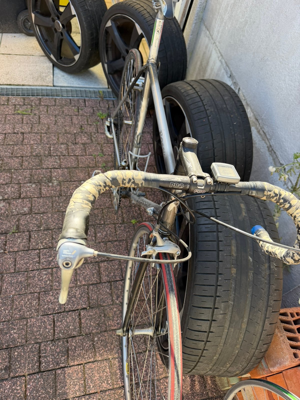 Rossin koersfiets met Shimano 105 + 2 extra wielen, Fietsen en Brommers, Ophalen