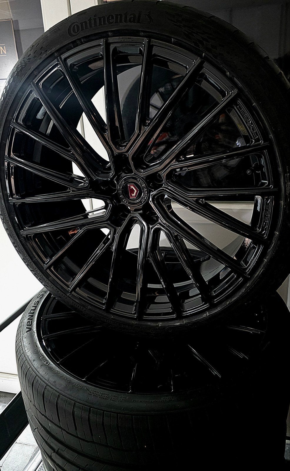 Dikke Vossen 21inch set met A merkbanden - zo goed als nieuw, Auto-onderdelen, Banden en Velgen, Ophalen, 21 inch, Band(en)