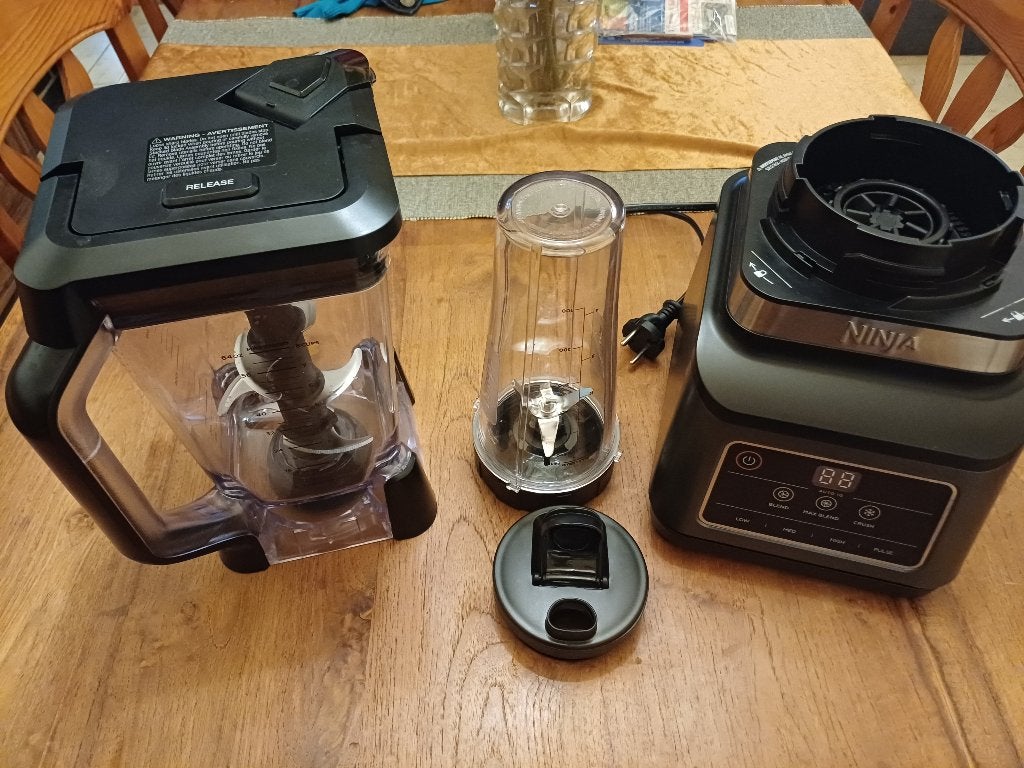 Ninja Blender BN750EU – 1200W – Zo goed als nieuw – Compleet, Elektronische apparatuur, Ophalen, Zo goed als nieuw, Blender