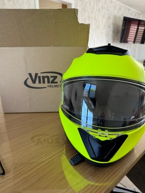 CASQUE DE MOTO VINZ, Vélos & Vélomoteurs, Casques de cyclomoteur, Enlèvement, Neuf, Extra large ou plus grand, Vinz