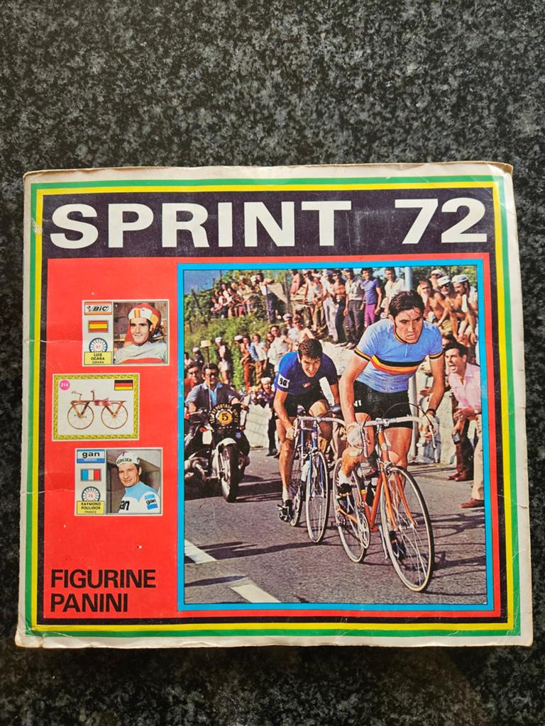 Stickerboek Wielrennen.  Panini Sprint 1972, Verzamelen, Ophalen