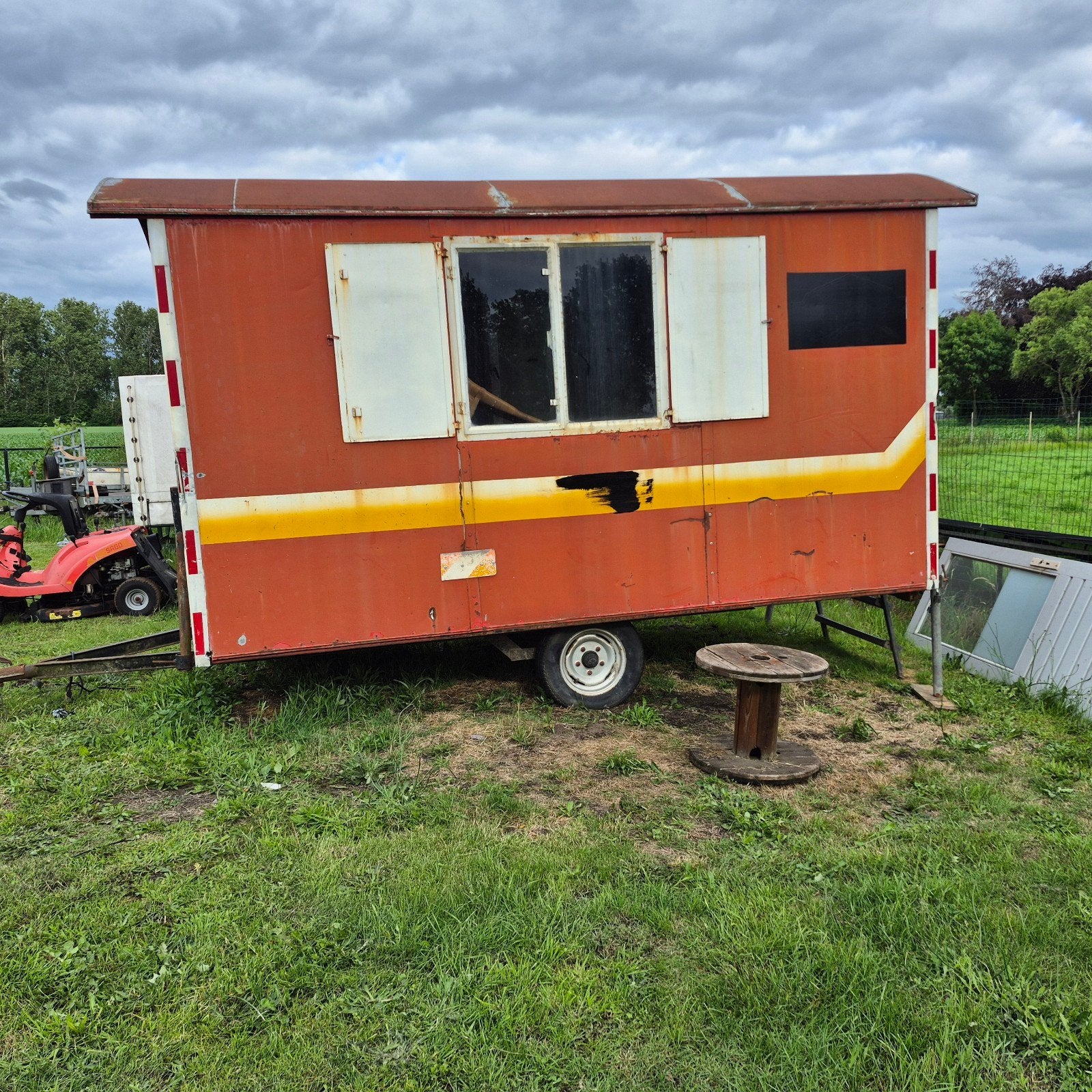 schaftkeet pipowagen  0641763298 nederland, Doe-het-zelf en Bouw, Ophalen