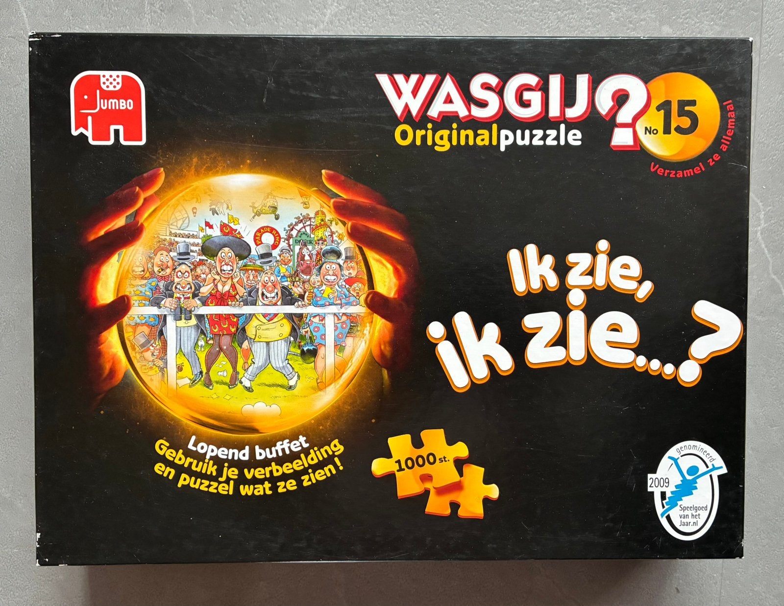 Wasgij puzzel 1000 stukjes, Ophalen, 500 t/m 1500 stukjes, Gebruikt, Legpuzzel