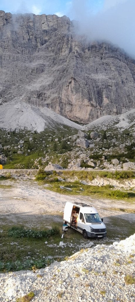 Van aménagé VW Crafter, Caravanes & Camping, 6 à 7 mètres, Siège standard, Autres marques, Diesel