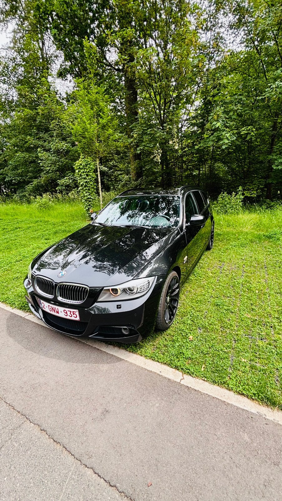 BMW 320D X-Drive M edition 2010, Auto's, Automaat, Euro 5, 4 cilinders, Alcantara
