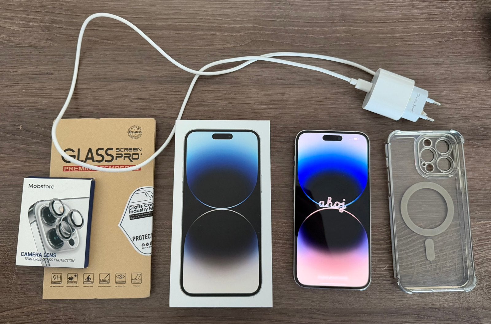 iPhone 14 Pro Max 128 GB: Zeer nette staat - Compleet pakket, Telecommunicatie, Ophalen, Zo goed als nieuw, Bescherming