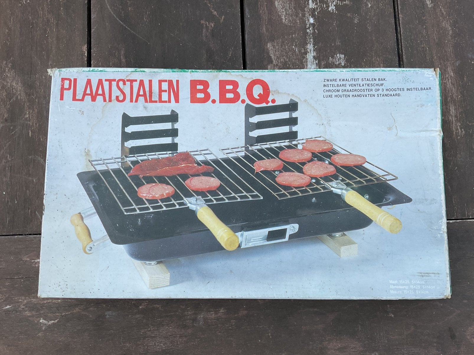 Tafelbarbecue, klein model, Ophalen, Zo goed als nieuw