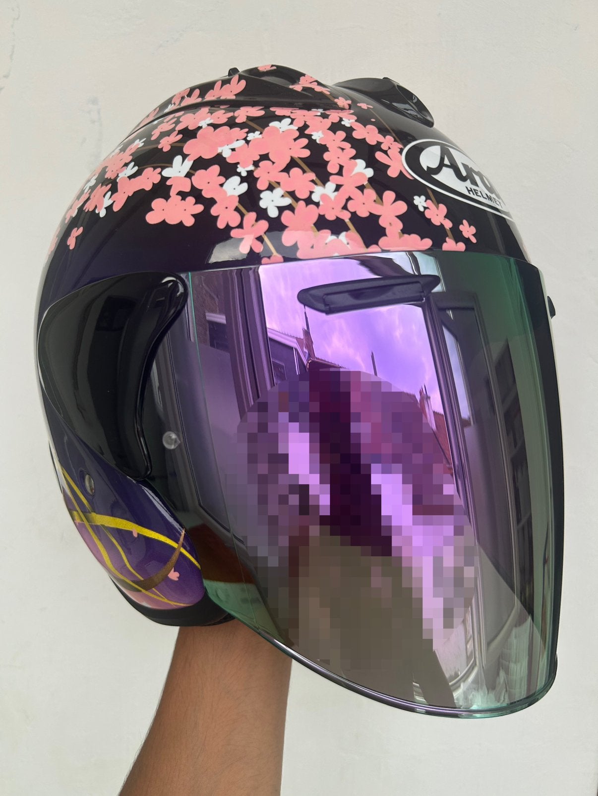 Casque Arai neuf avec etuie, Motos, Enlèvement, S, Casque intégral, Arai
