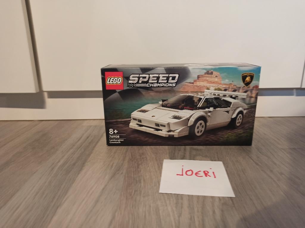 76908 Lamborghini Countach LEGO, Ophalen of Verzenden, Nieuw, Lego