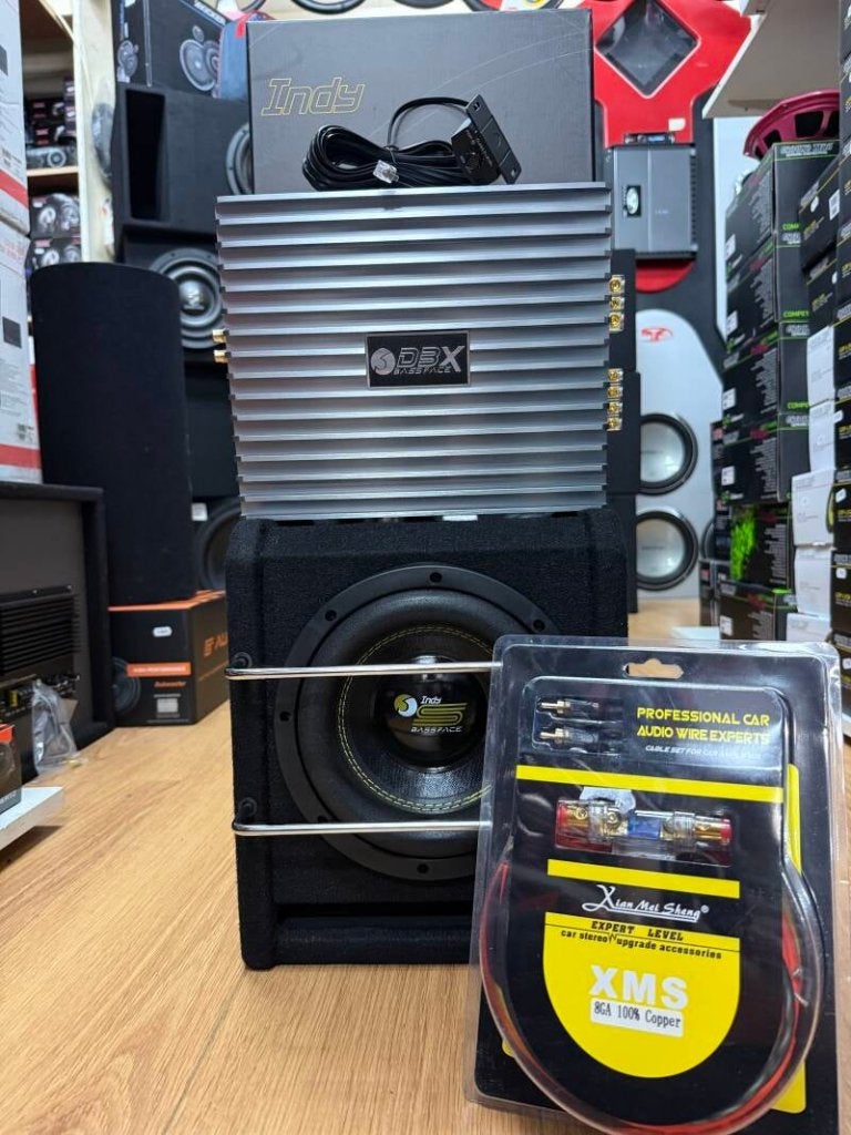 Minipowerpack 4 - Bassface - 8 inch - 500 watt RMS, Informatique & Logiciels, Enceintes Pc