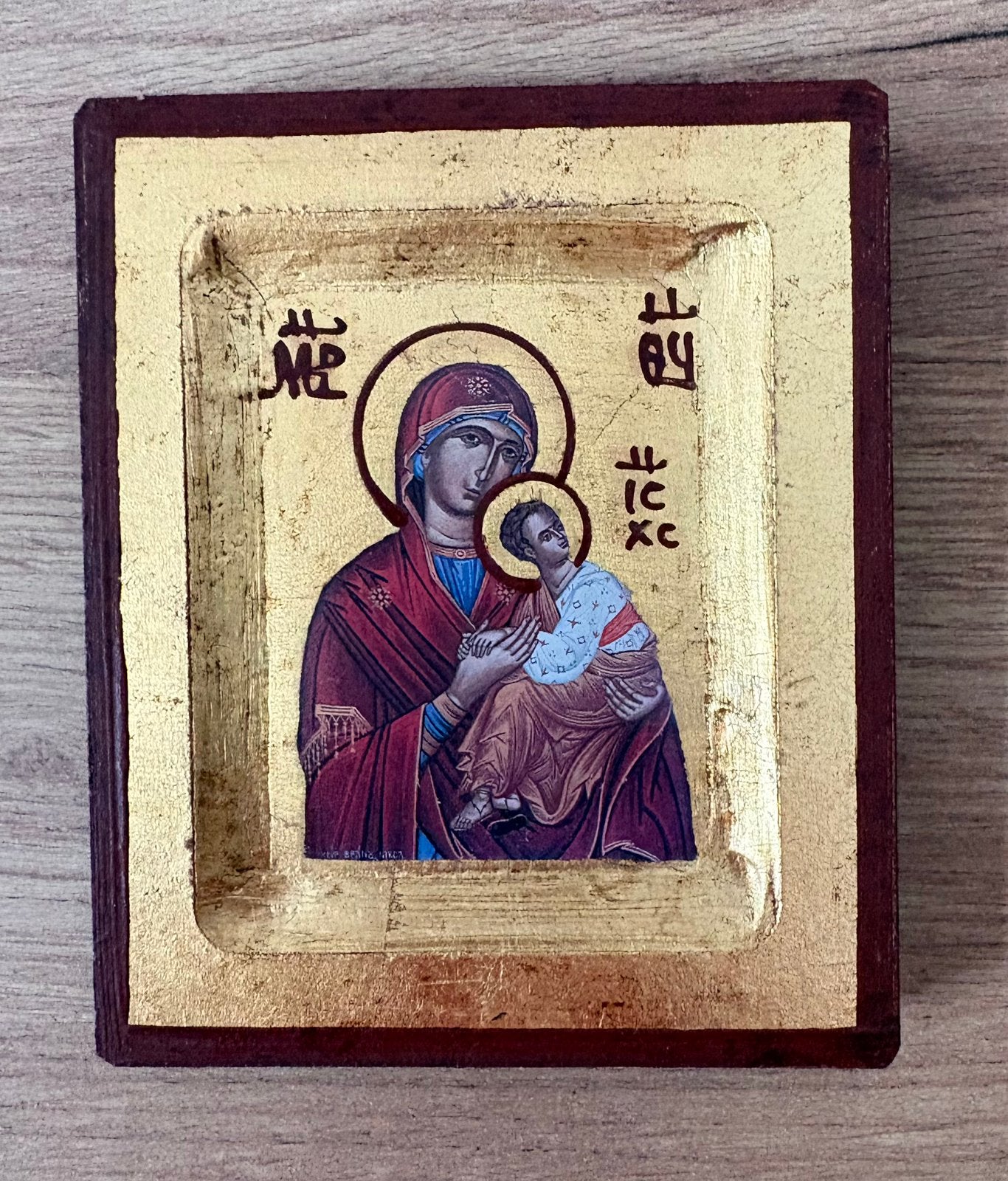 Icône byzantine de la Vierge à l’Enfant, Antiquités & Art, Enlèvement