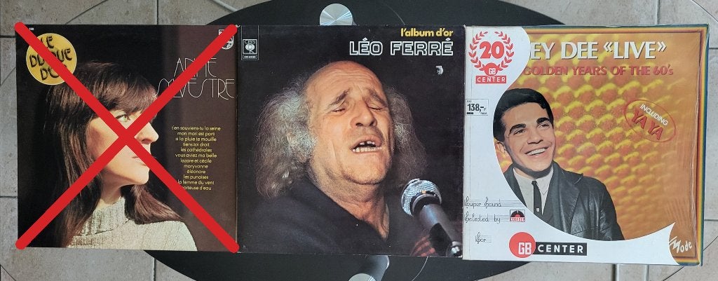 Lot disques vinyles 33 tours, Ophalen, Overige typen