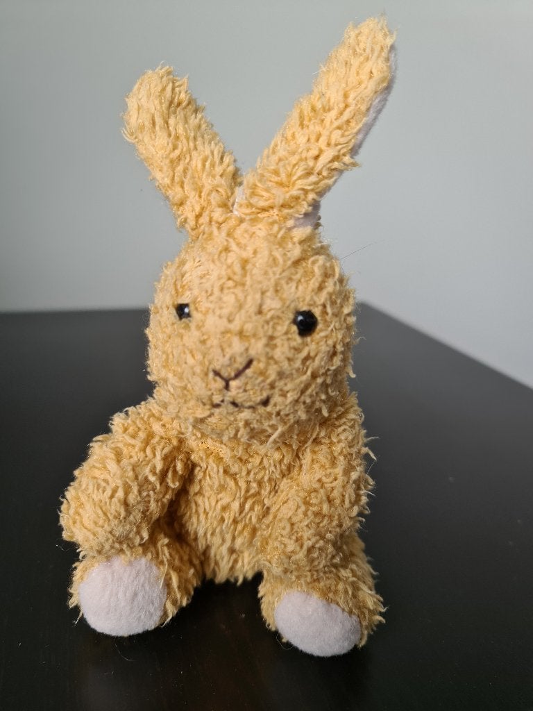 knuffel konijn ongeveer 15 cm, Ophalen, Zo goed als nieuw, Konijn