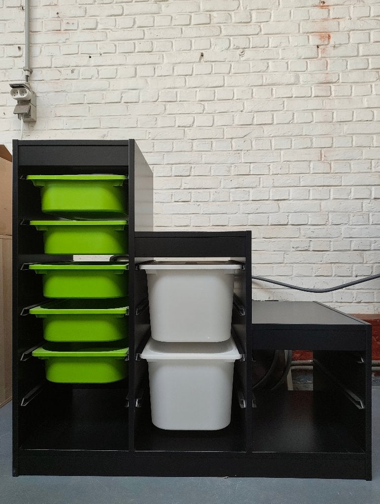 Trofast Ikea opbergkast, Ophalen, Gebruikt