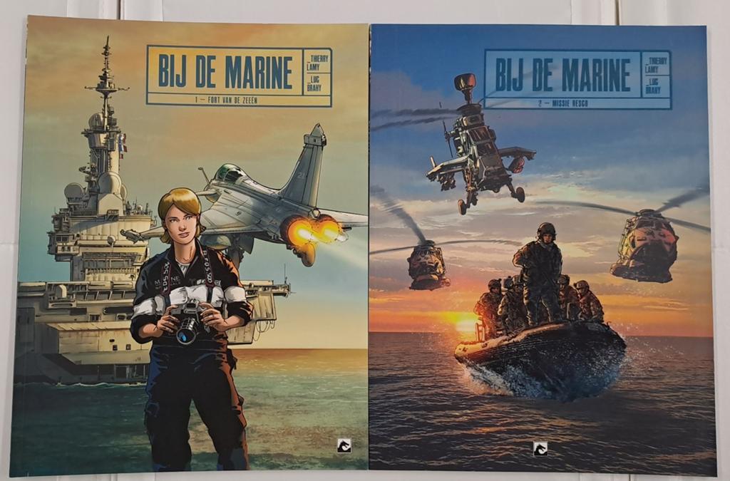 Bij de marine, Boeken, Ophalen of Verzenden
