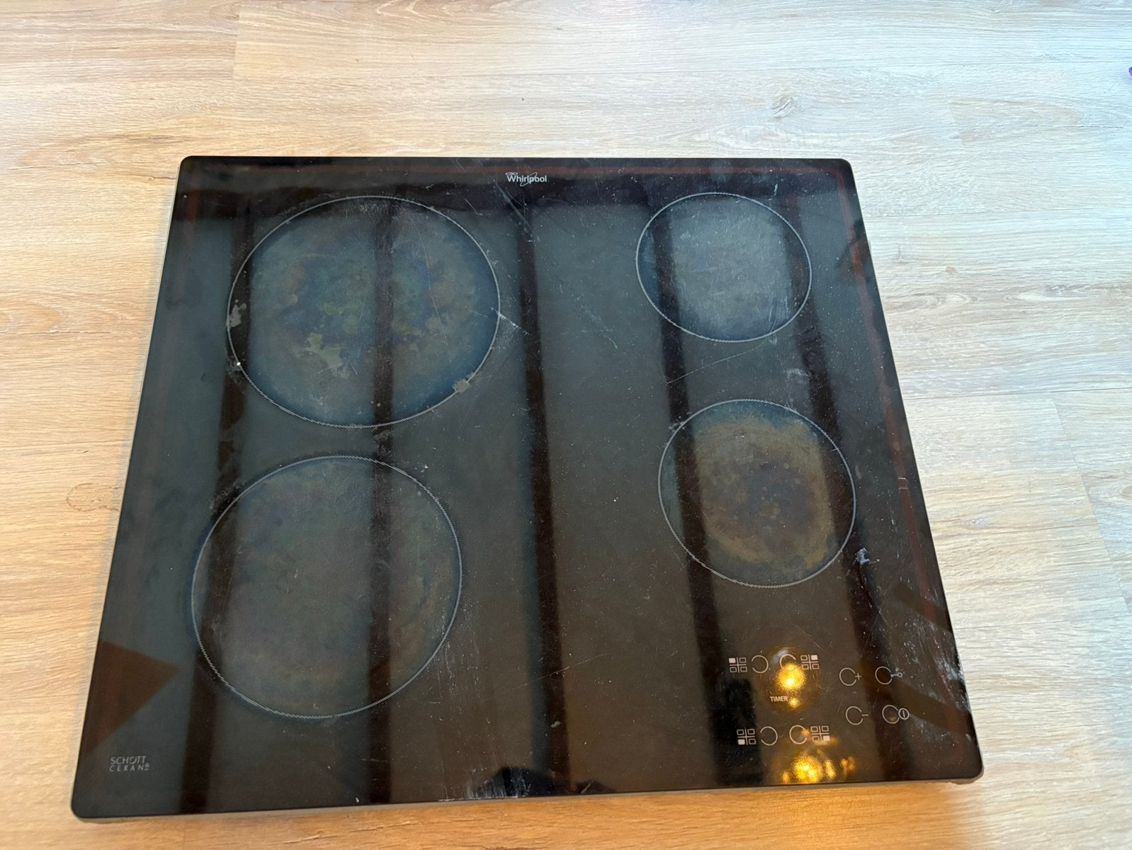 Kookplaat Whirlpool, Electroménager, Tables de cuisson, Enlèvement, Utilisé, Électrique, 4 zones de cuisson
