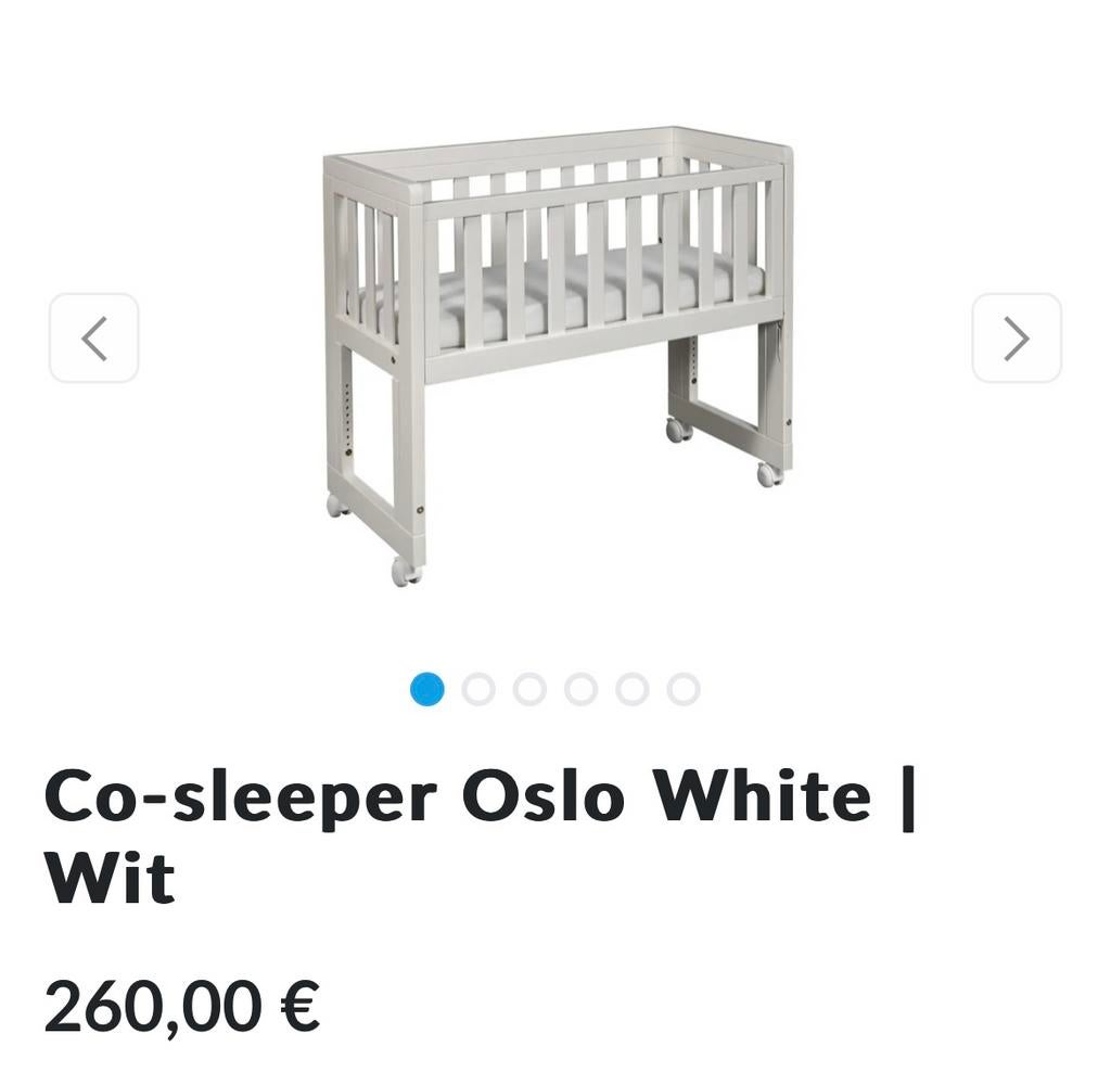 Co sleeper incl matras (nieuw in verpakking), Kinderen en Baby's, Kinderkamer | Bedden, Ophalen, Nieuw, Minder dan 140 cm, Matras