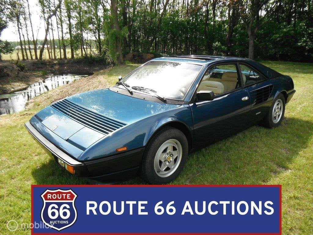 Ferrari Mondial QV | 1984 | Route 66 Auctions, Zwart, Bedrijf, Handgeschakeld, Overige carrosserie