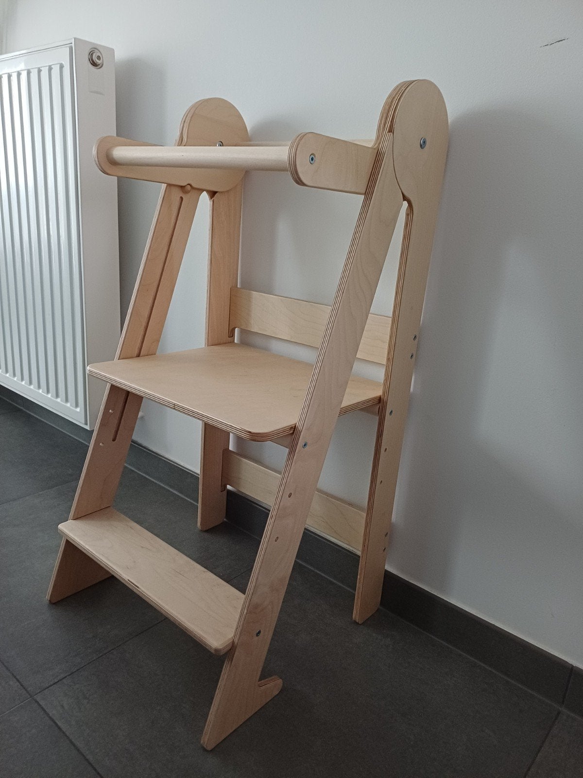 Opvouwbare leertoren, Kinderen en Baby's, Kinderstoelen, Ophalen, Zo goed als nieuw, Overige typen