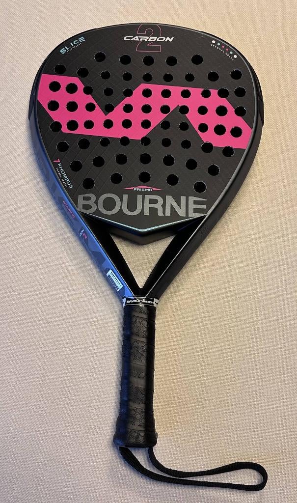 padel racket - Varlion Bourne Carbon 2, Enlèvement ou Envoi, Comme neuf, Raquette de padel